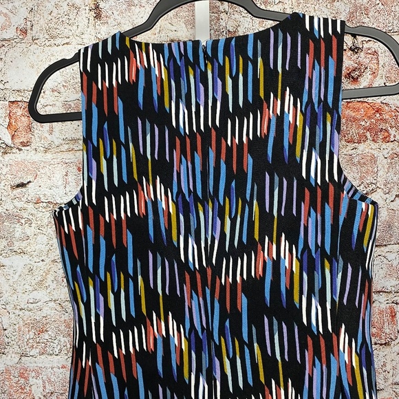 Nine West Womenʻs Colorful Sleeveless Shift Dress with Pockets Small - Picture 10 of 10